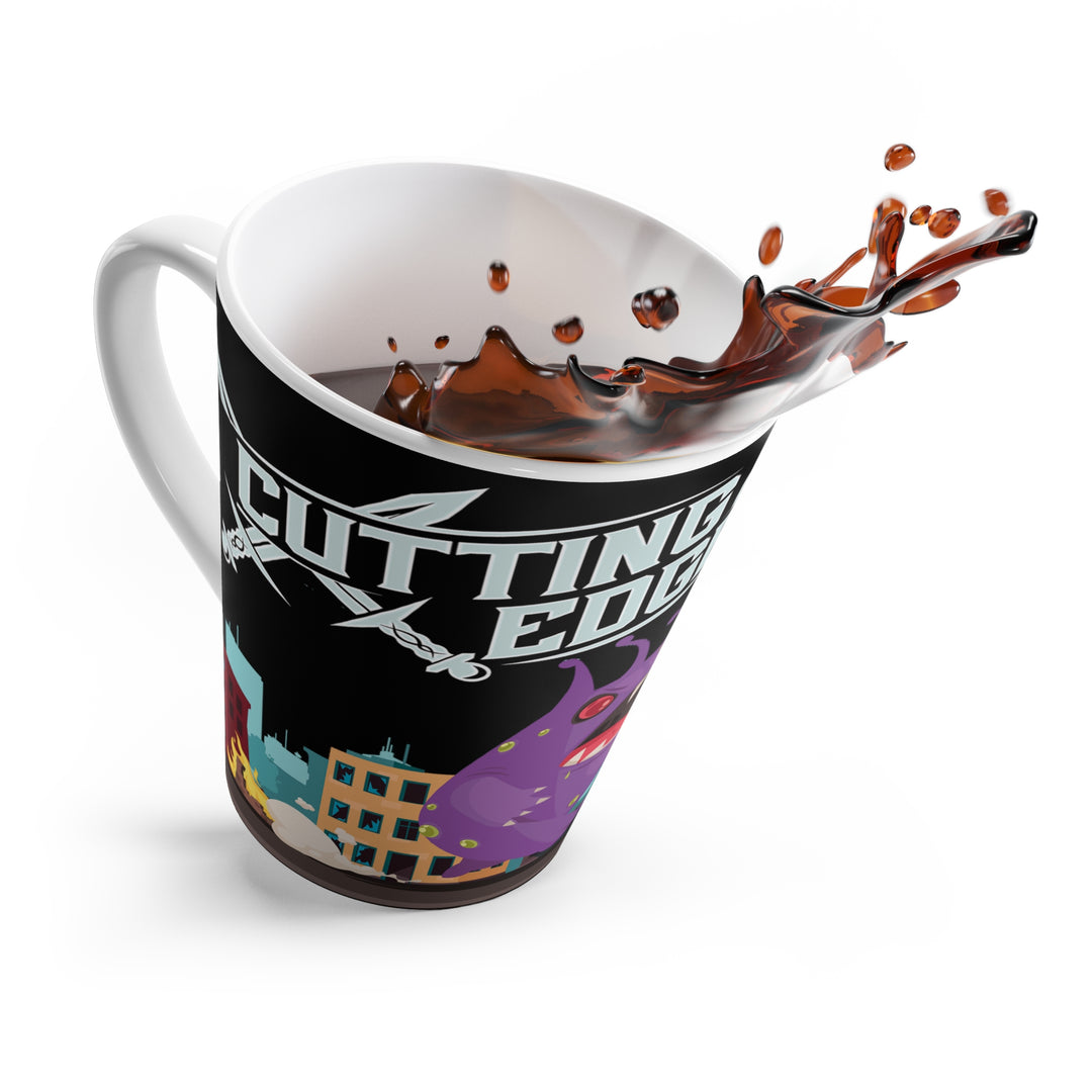 Cutting Edge Monster Removal Latte Mug