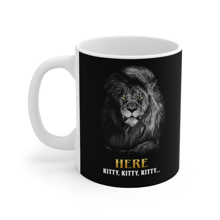 EU - Here Kitty Kitty Ceramic Mug (EU) 11oz and 15 oz