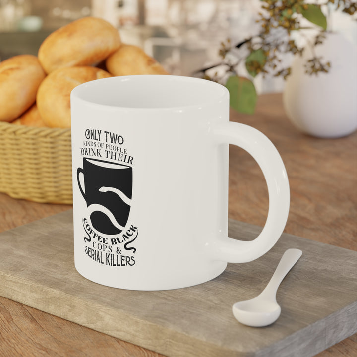 CAD - Roman Black Coffee Ceramic Mugs (11oz\15oz\20oz)