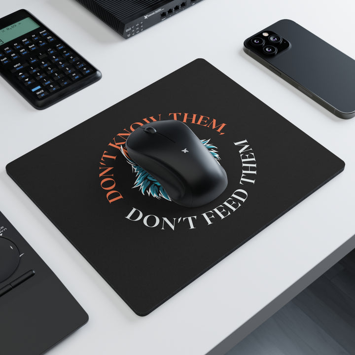 CAD - Keelan - Don't Feed Them Rectangular Mouse Pad