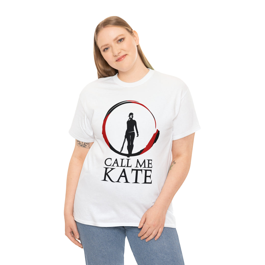 Call Me Kate (New Purple with more sizes) Heavy Cotton Tee