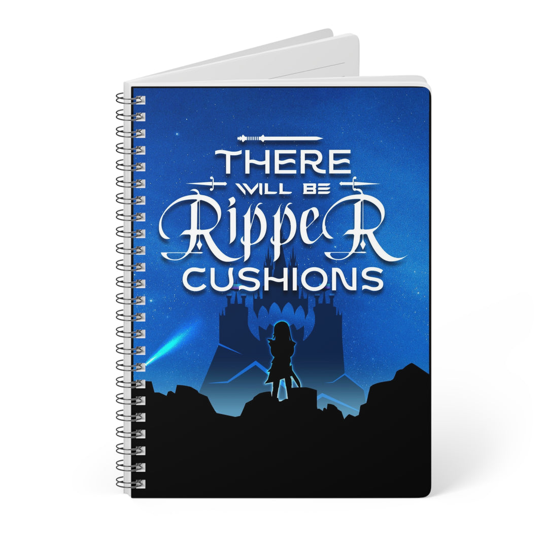 UK - Ripper Cushions Wirobound Softcover Notebook