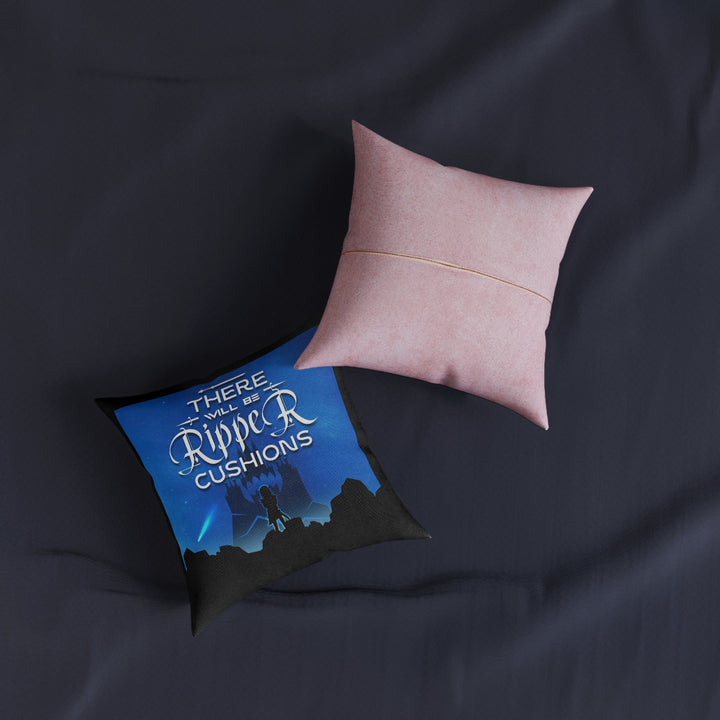 UK - Ripper Cushion Square Pillow - Pink Back