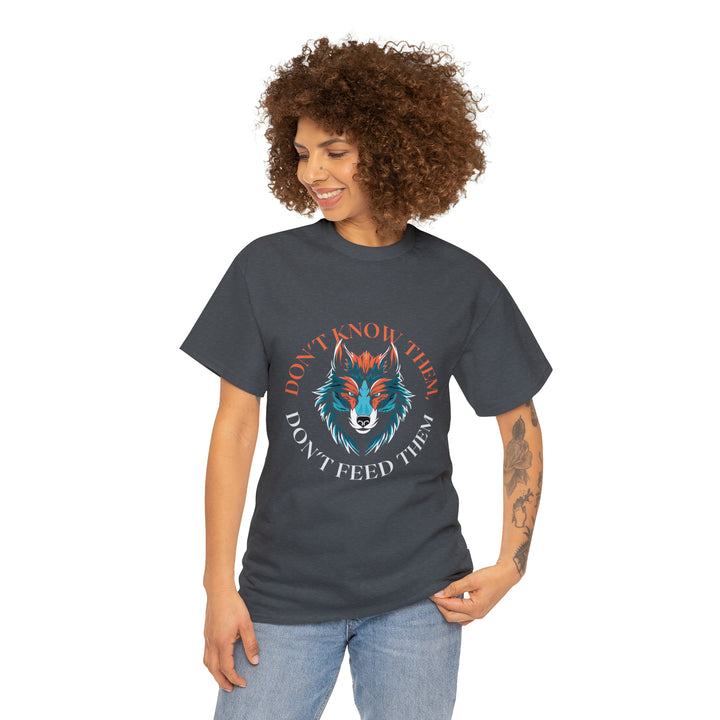CAD - Keelan - Don't Know Them, Don't Feed Them Unisex Heavy Cotton Tee