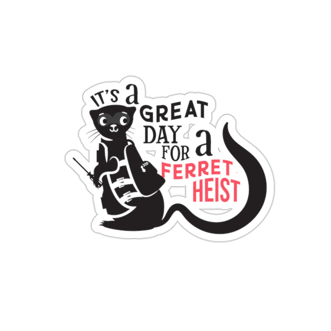 Ferret Heist Kiss-Cut Stickers