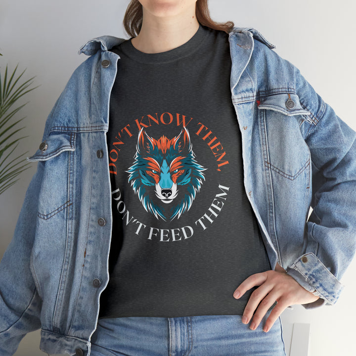 CAD - Keelan - Don't Know Them, Don't Feed Them Unisex Heavy Cotton Tee