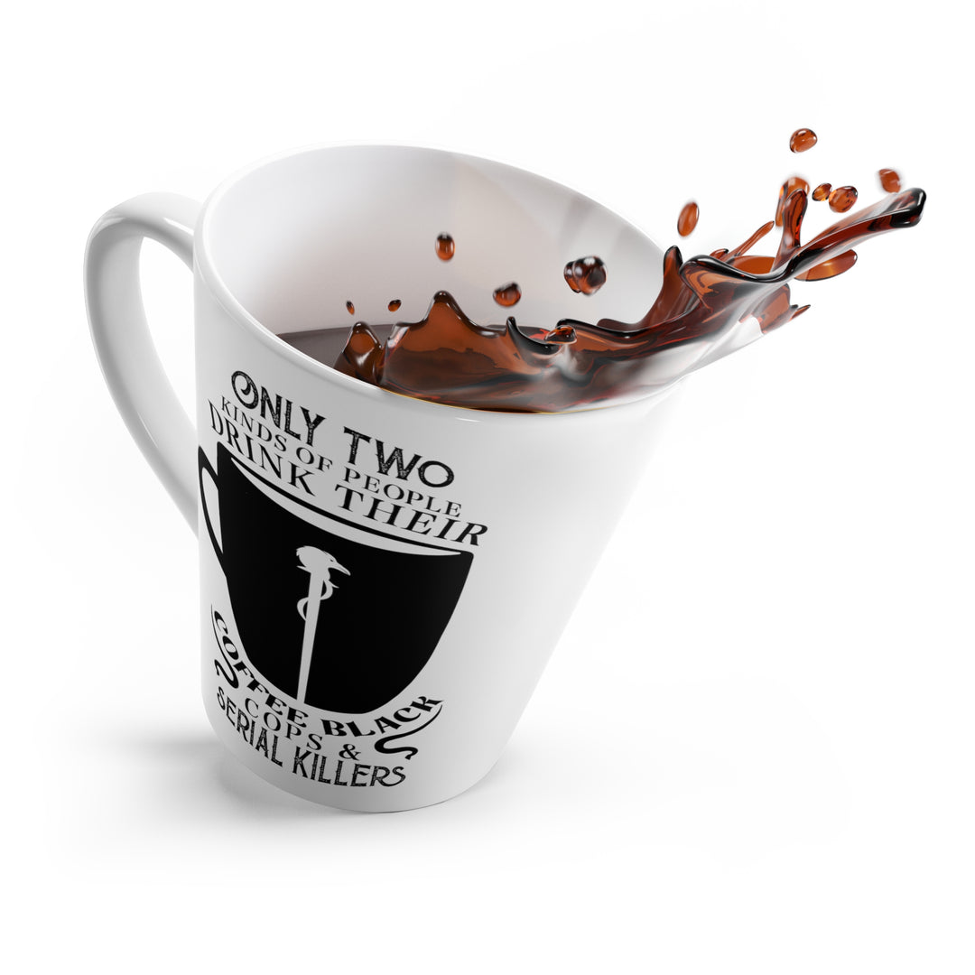 Roman Black Coffee Snake Latte Mug