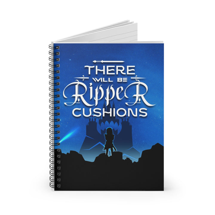 Ripper Cushions Spiral Notebook - Ruled Line