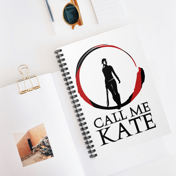 Call Me Kate Spiral Notebook - Ruled Line