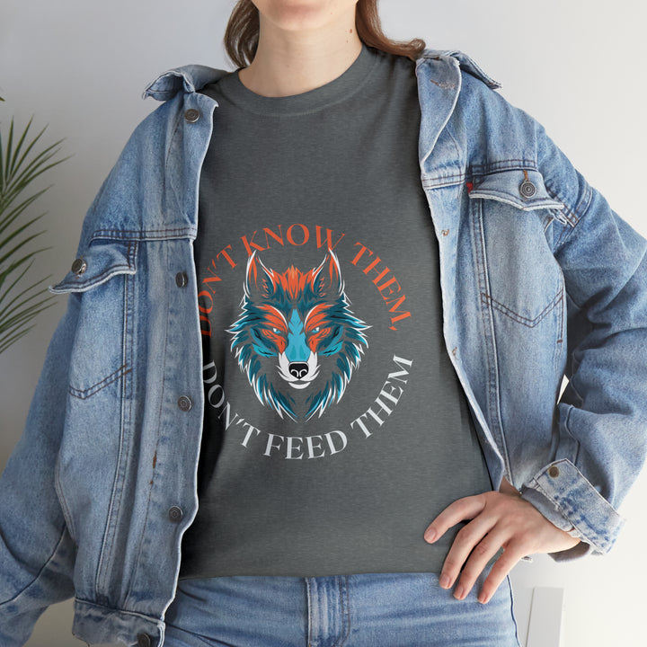 AUS - Keelan - Don't Know Them, Don't Feed Them Unisex Heavy Cotton Tee