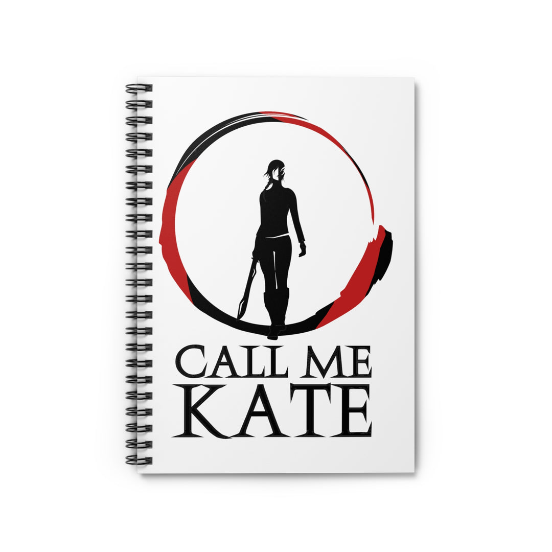 Call Me Kate Spiral Notebook - Ruled Line
