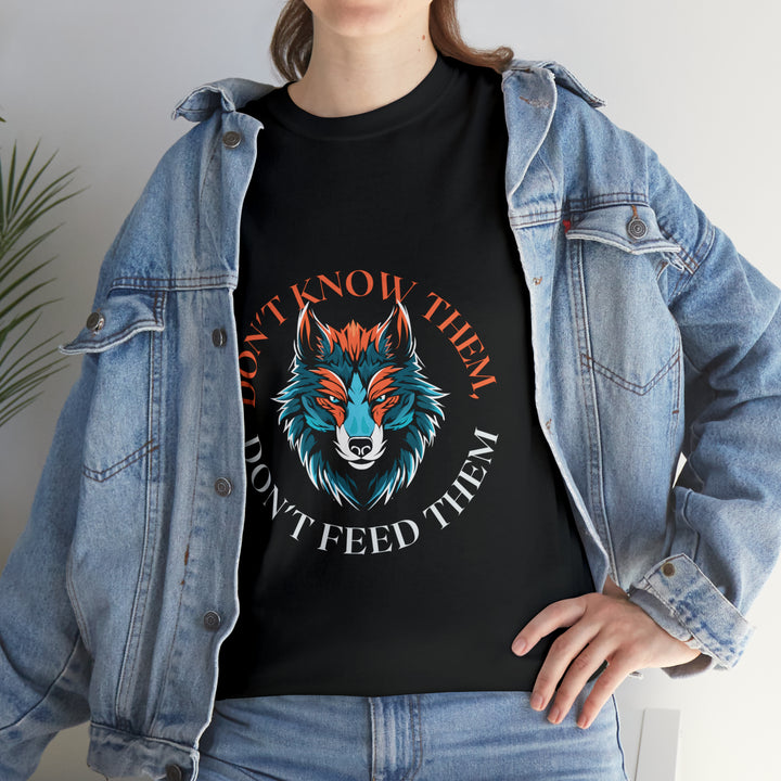 AUS - Keelan - Don't Know Them, Don't Feed Them Unisex Heavy Cotton Tee