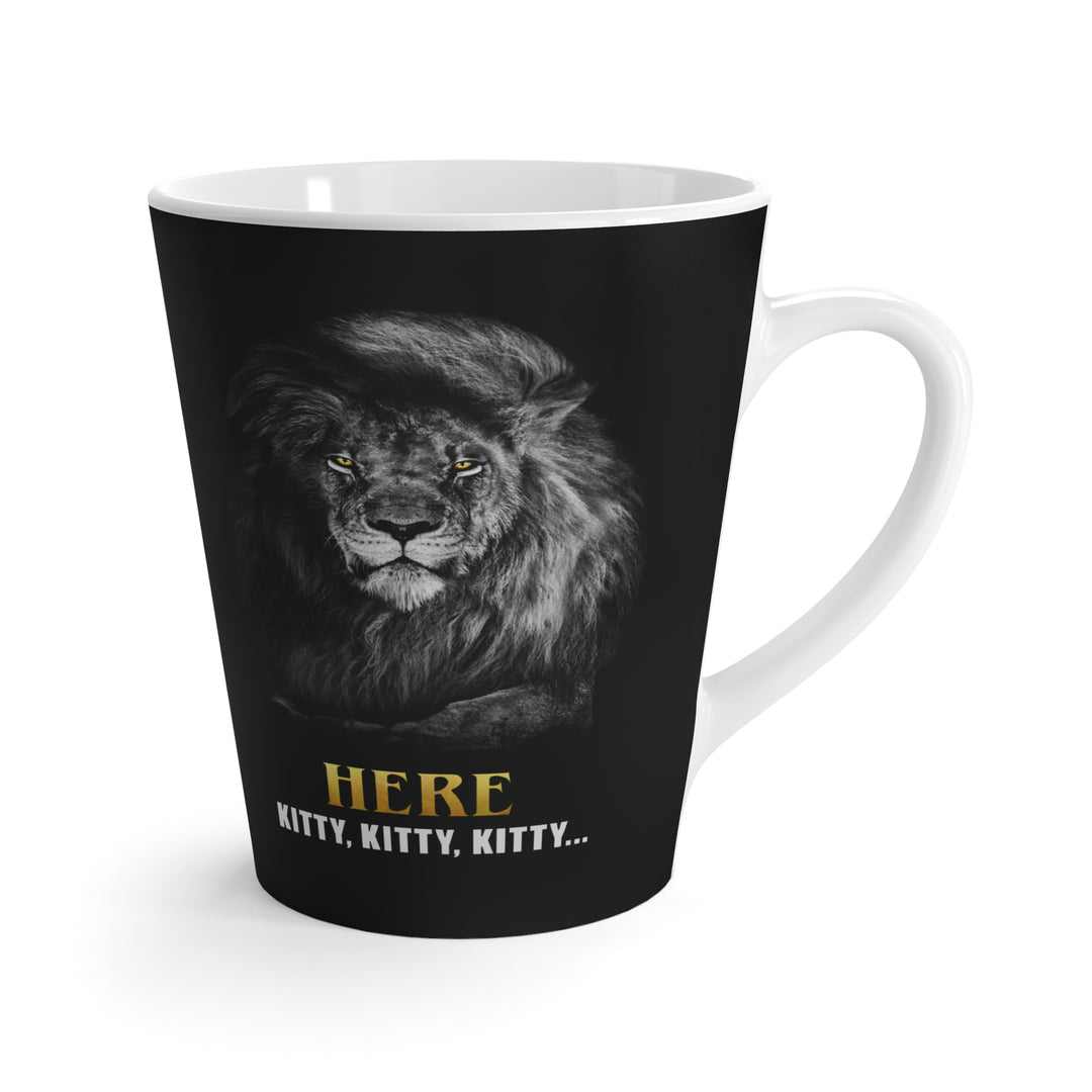 Here Kitty Kitty Latte Mug